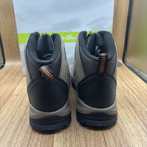 Eddie Bauer Lincoln Rock WATERPROOF HIKING color Bungee cord Men size 12 M Boots - Picture 2 of 9